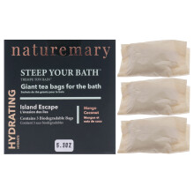 Naturemary Hydrating Steep Your Bath Island Escape - Mango-Kokosnuss für Unisex, 154 ml Badezusatz