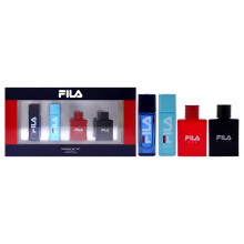 Odmiana FILA Zestaw FILA dla mezczyzn - 4 szt. Mini zestaw upominkowy 0,25 uncji Fila EDT Spray 0,25 uncji Fresh Edt Spray 0,25 unz Fila Black Ed