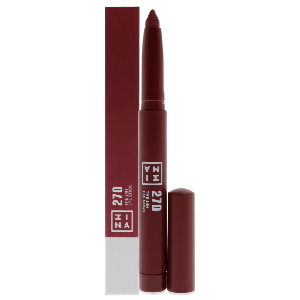 3Ina Red The 24H Eye Stick - 270 Dark By For Women - 0.049 Oz Eye Shadow
