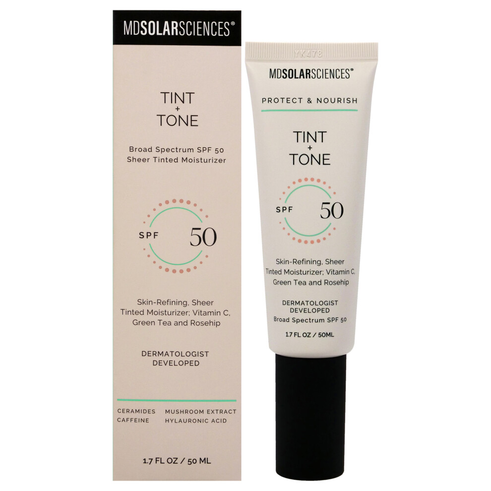 Mdsolarsciences Tint Plus Tone Spf 50 By For Women - 1.7 Oz Moisturizer