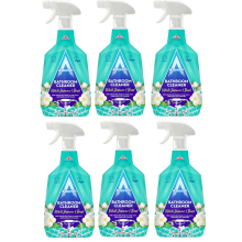 Astonish Bathroom Cleaner White Jasmine & Basil Spray 6x 750ml Bulk Cleaning