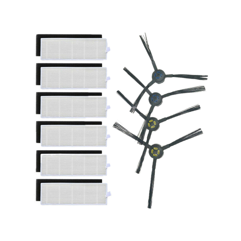 Side Brushes And Filters And Sponges Kit For Ilife A7 A9S Vacuum Cleaner Accessory-image-OPC-PDYCDB9-NEW