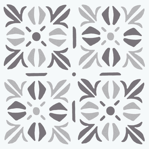Cubia Pattern Floor Tiles Self Adhesive Vinyl Flooring Kitchen Bathroom 1m²