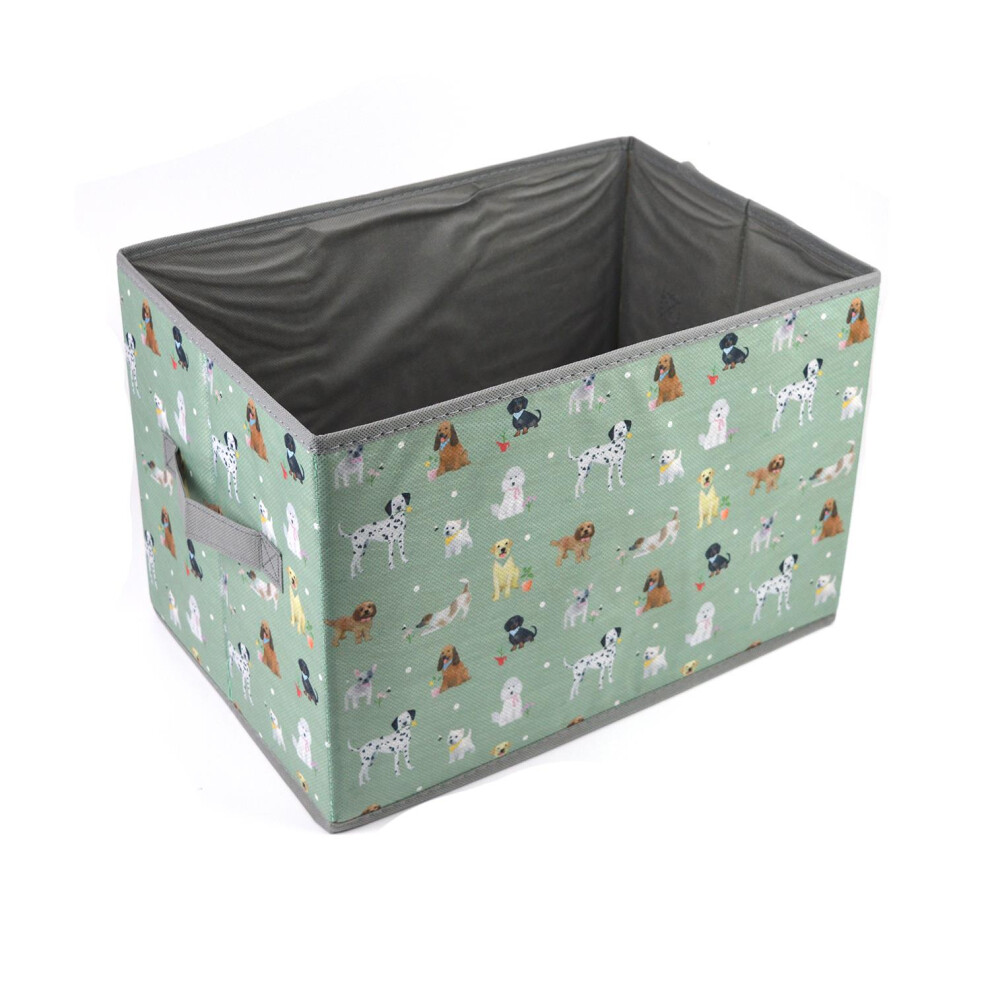 Yöl Foldable Pet Toy Storage Box Dog Puppy Handles Accessory Green