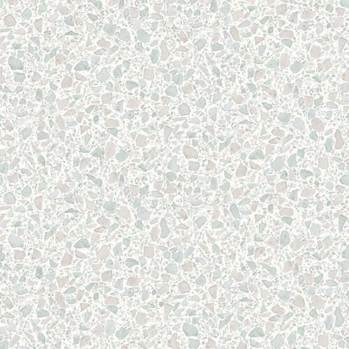Fine Decor Fine Decor Terrazzo Blue Wallpaper Metallic Effect Textured