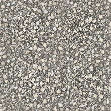 Fine Decor Terrazzo Black Wallpaper Metallic Effect Textured
