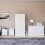 Vida Designs (White) Denver 4 Piece Bedroom Set Drawer Chest Wardrobe 4 4