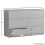 Vida Designs (White) Denver 4 Piece Bedroom Set Drawer Chest Wardrobe 4 6