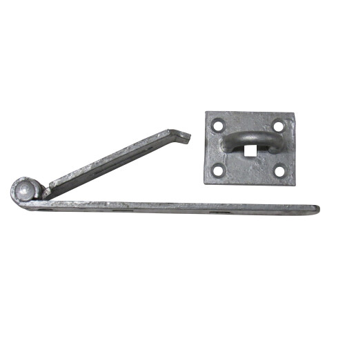 (12 Inch) Heavy Duty Locking Hasp & Staple (Galvanised Lock) 2