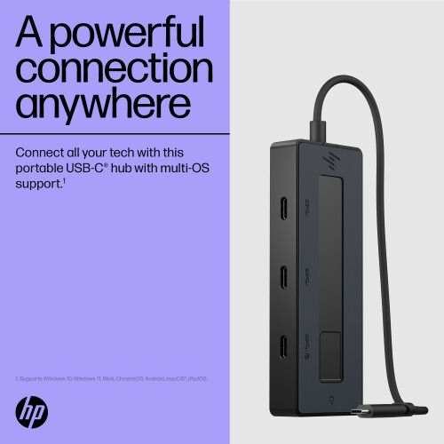 HP HP HUB USB-C 4 IN 1 GRIS 1