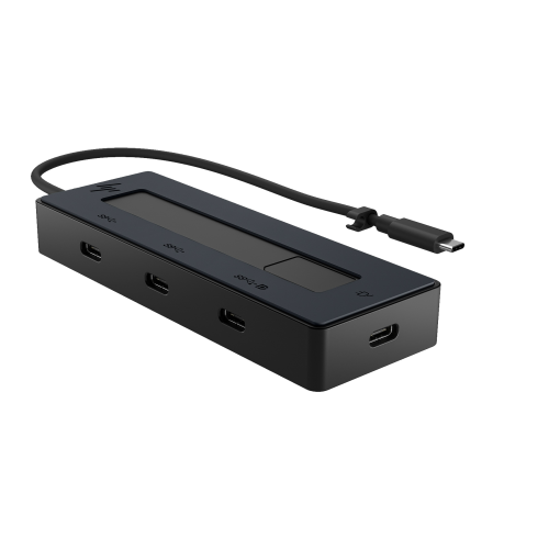 HP HP HUB USB-C 4 IN 1 GRIS