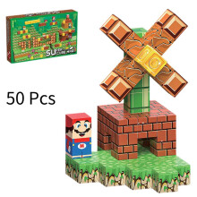 (Windmill) Magnetic Minecraft Building Blocks Set Diy Kit Construction Toys For Kids Game