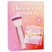 Benefit Cheek-End Getaway Set : Shellie Blush 6G + Multitasking Brush 57G