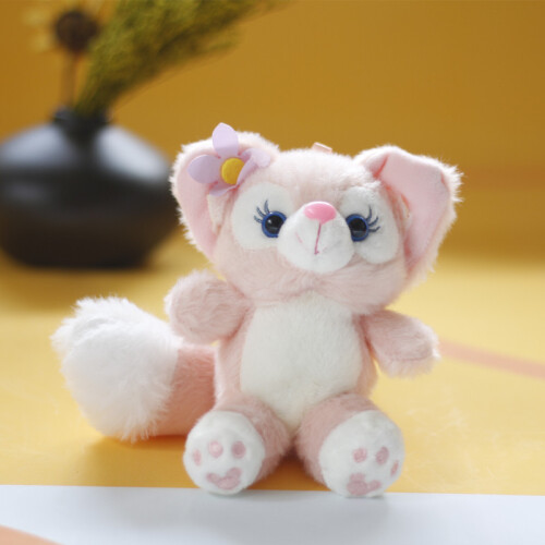 Pink fox plush online