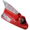 (red) MACHSWON Shark Fin Signal Antenna, Car Antenna Car Radio Shark Warning Flash Lamp for AM/FM Car Roof Radio Silver 1