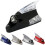 (red) MACHSWON Shark Fin Signal Antenna, Car Antenna Car Radio Shark Warning Flash Lamp for AM/FM Car Roof Radio Silver 3