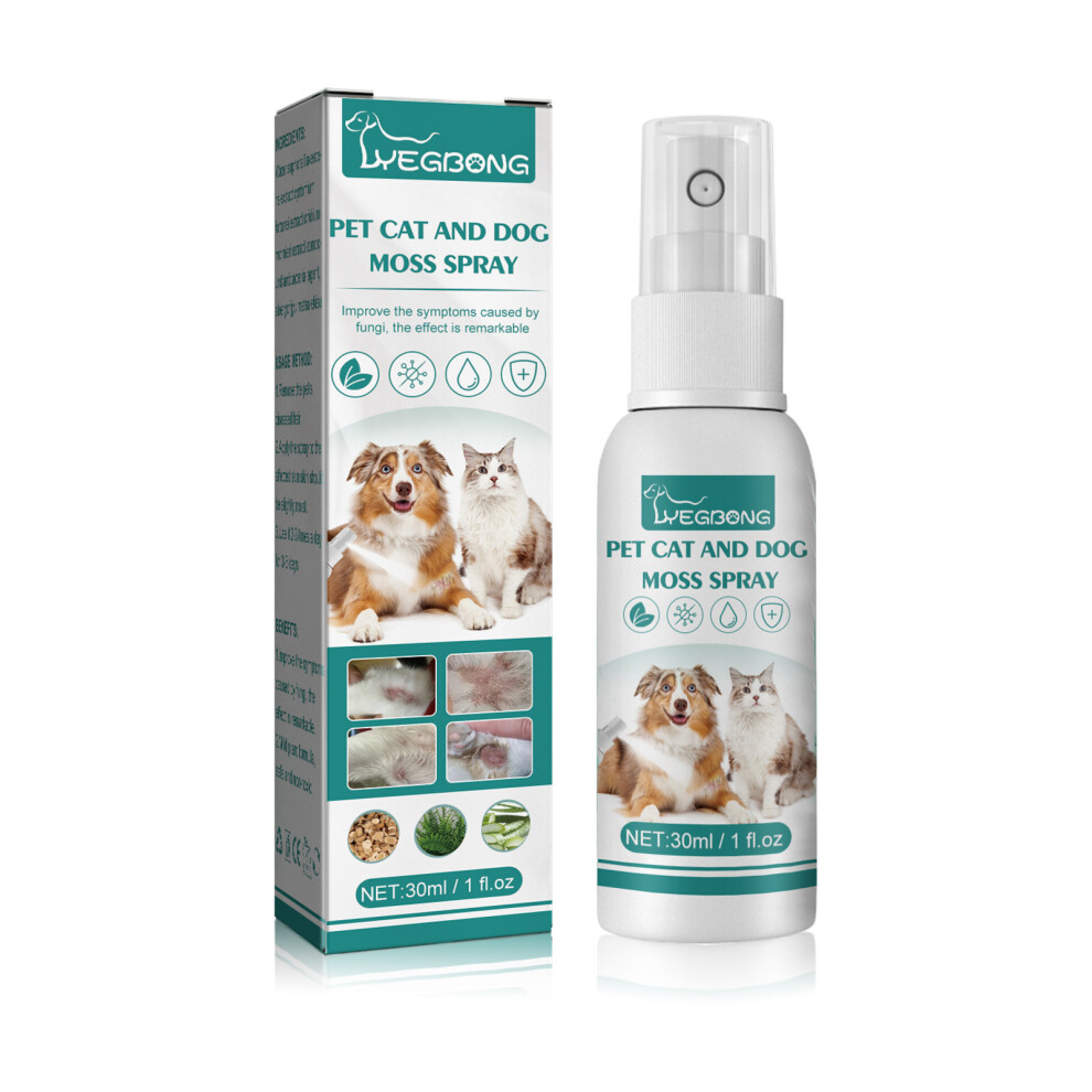 Flemye (30Ml) Pet Skin Spray, Universal For Cats And Dogs, To Remove Mites, Skin Itching, Hair Loss, Redness And Swelling