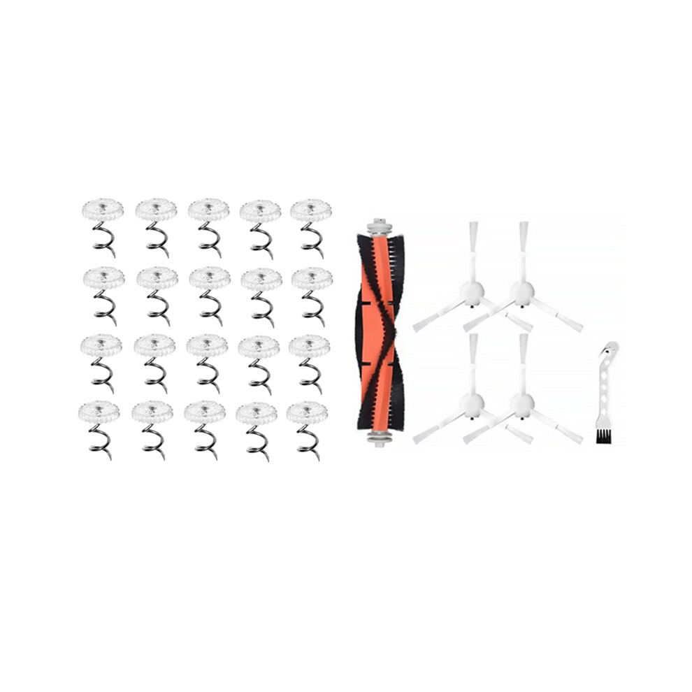 100X Clear Heads Twist Pins For Upholstery, Slipcovers & 1Set Main Brush Side Brush For Xiaomi Mijia 1C STYTJ01ZHM