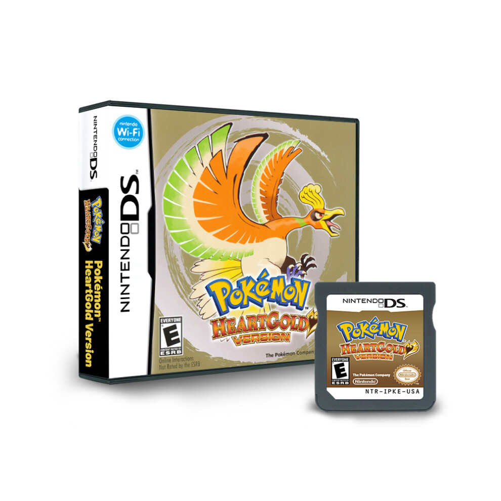 (HeartGold) Pokemon Game Card English Edition for Nintendo NDS 3DS Card