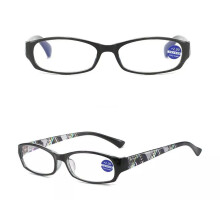(Black, +1.50 strength) Women Adjustable Stylish Flower Reading Glass +1.0~+4.5 5.0 5.5 +6.0 Customized