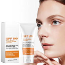 Sunscreen SPF 100 Sunblock for Face Body Sunscreen Facial Sunscreen Sun Protection Prevent Sunburn Skin Care Facial Protector