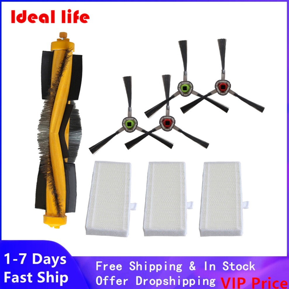 Repair Filter Roller Brush Side Brushes For ECOVACS Deebot R96 R98 DR98-KTA Vacuum Cleaner Household Supplies Roller Corner Edge-image-OPC-PDYCSKC-NEW