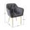 Living And Home Velvet Upholstered Dining Chair 5
