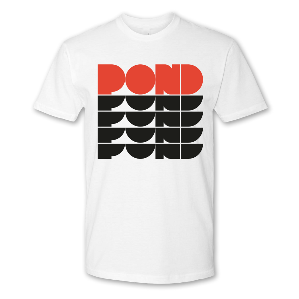 (XXXL) Pond Pond Repeat Logo [WHITE] T-shirt S