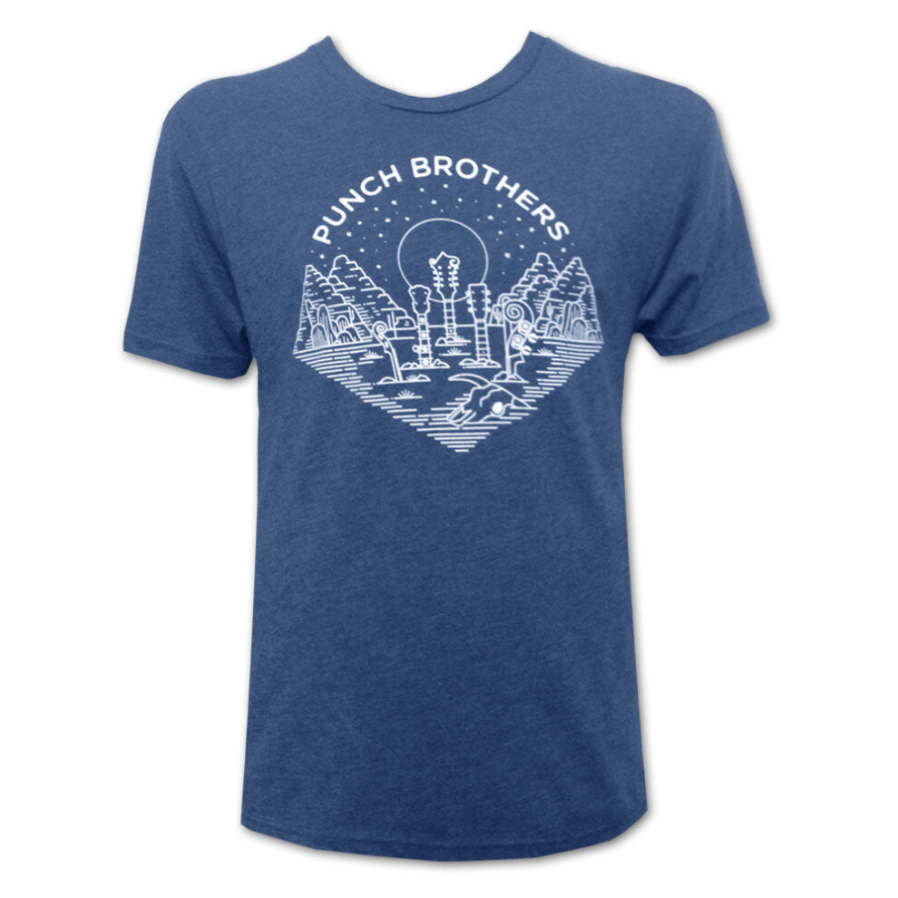 (L) Punch Brothers Desert [BLUE] T-shirt S