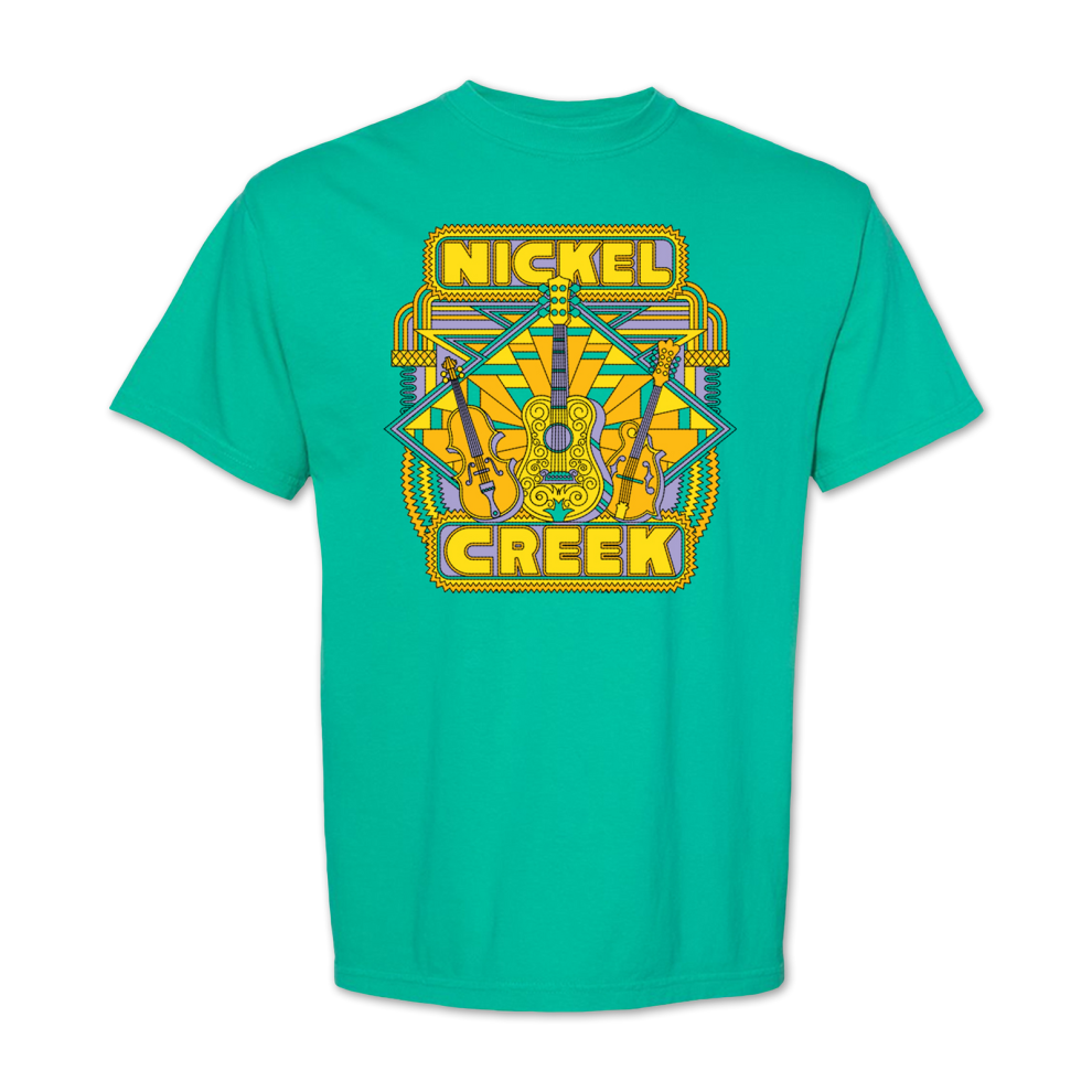 (L) Nickel Creek Instrument T-shirtï¼whiteï¼ S