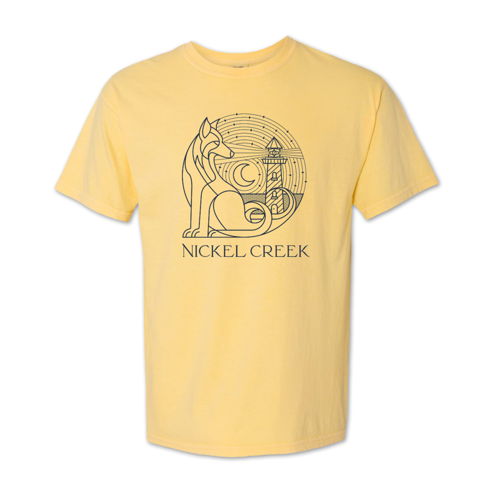 (XL) Nickel Creek Song Design [white] T-shirt S