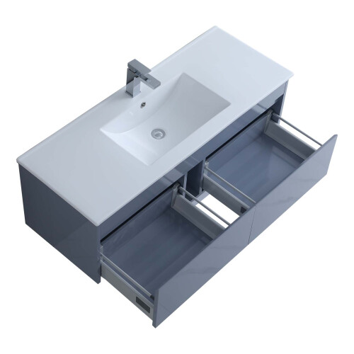 1200mm Vanity Unit Basin Sink Wall Mounted Storage Cabinet Waterproof 2