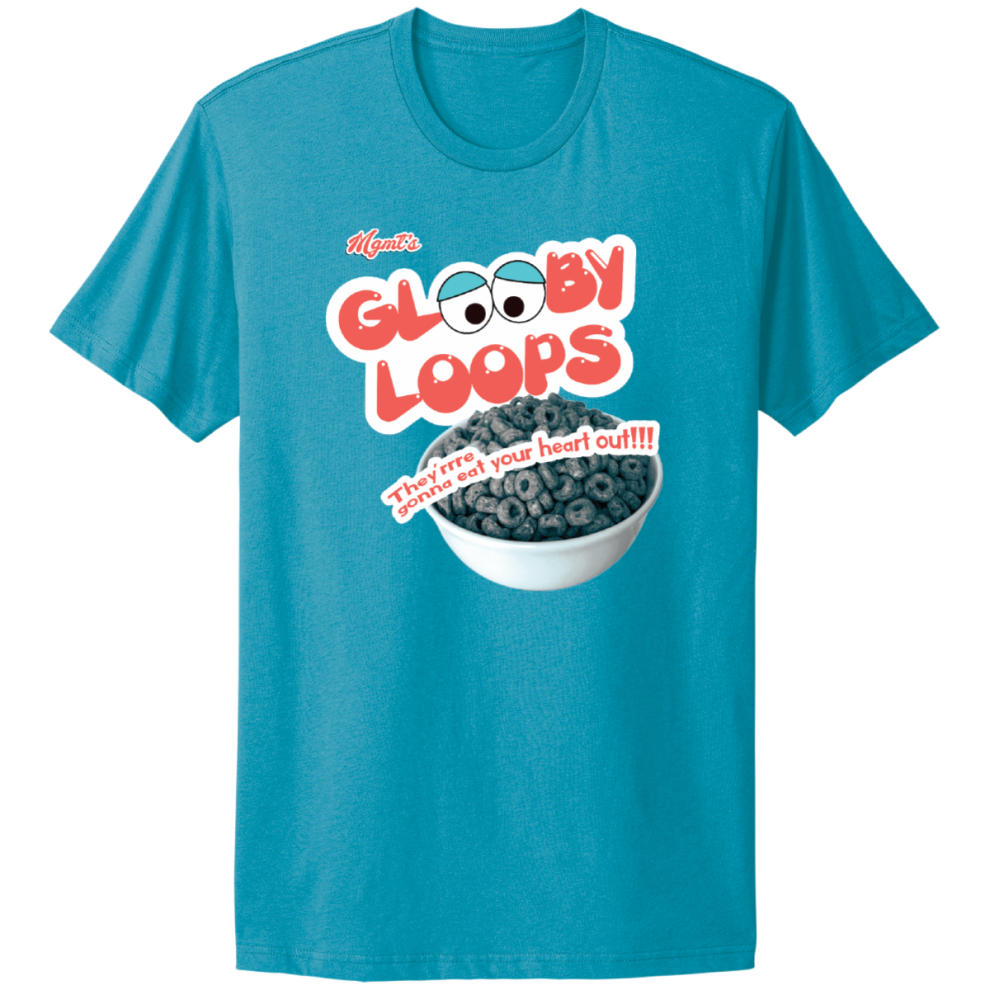 (XXXL) MGMT Glooby Loops T-shirtï¼blackï¼ S