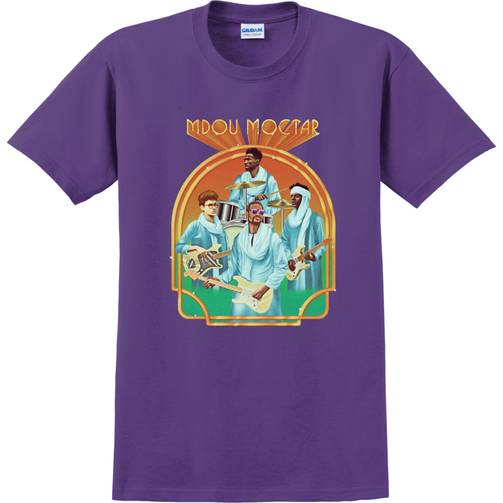 (M) Mdou Moctar Band [PURPLE] T-shirt S