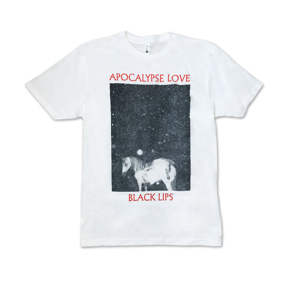 (S) Black Lips Apocalypse Love [WHITE] T-shirt S