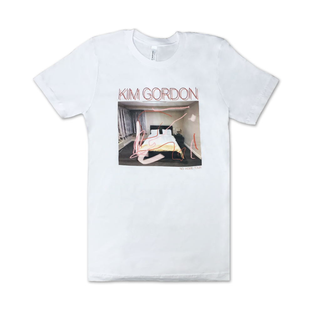 (XXXL) Kim Gordon No Home Tour [WHITE] T-shirt S