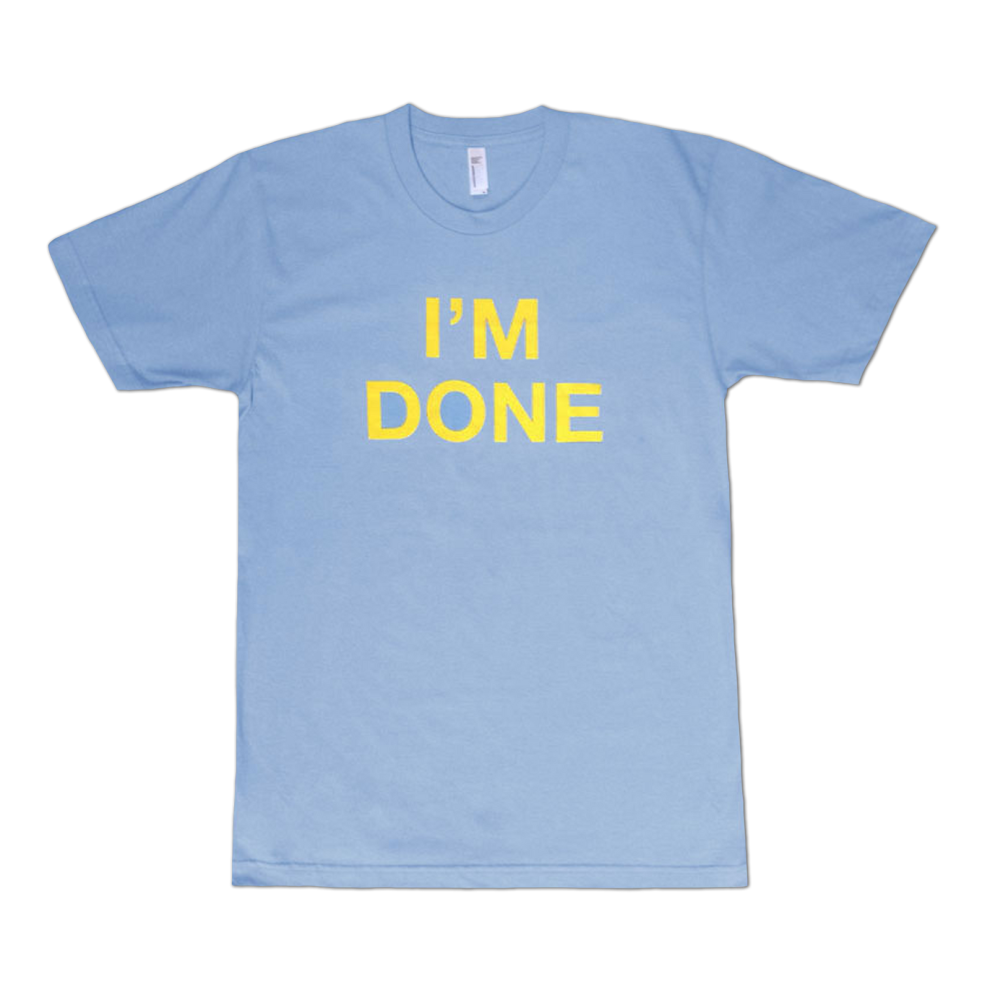 (XXL) The Julie Ruin I'm Done T-shirt S