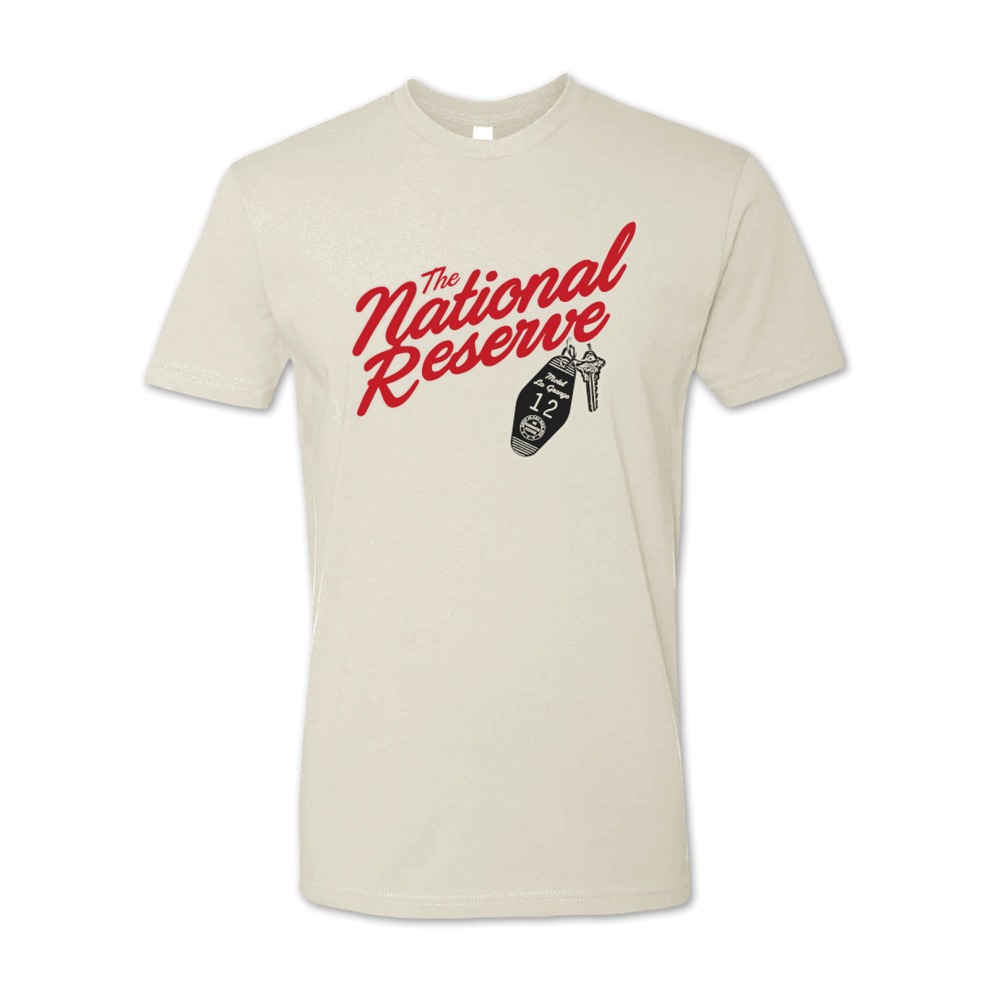 (M) The National Reserve Motel Key T-shirt S