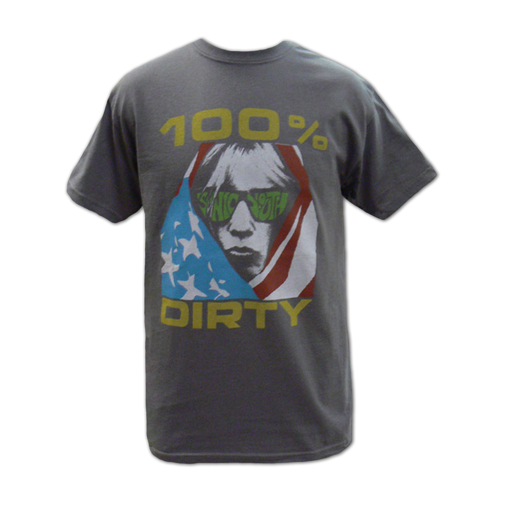 (XL) Sonic Youth Sonic Youth 100% Dirty T-shirt S