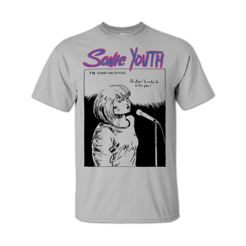 (XXXL) Sonic Youth Echo T-shirt S