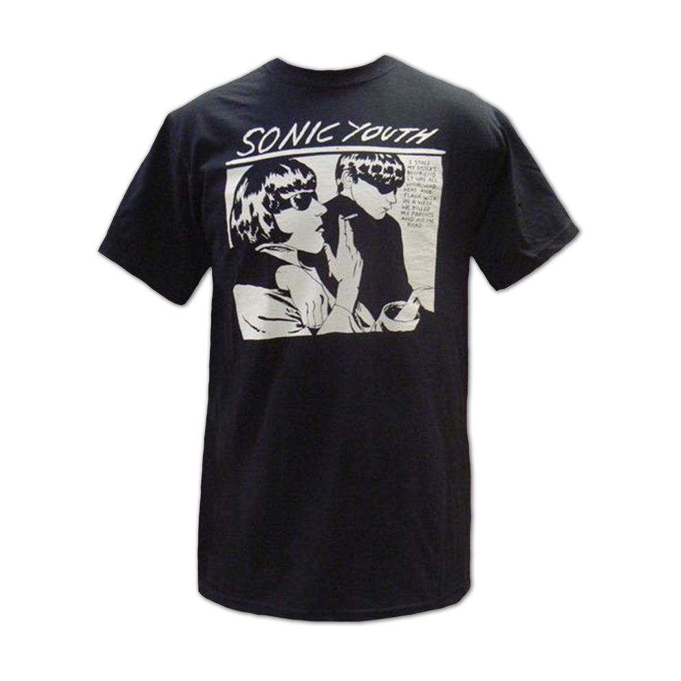 (XL) Sonic Youth Black Goo T-shirt S