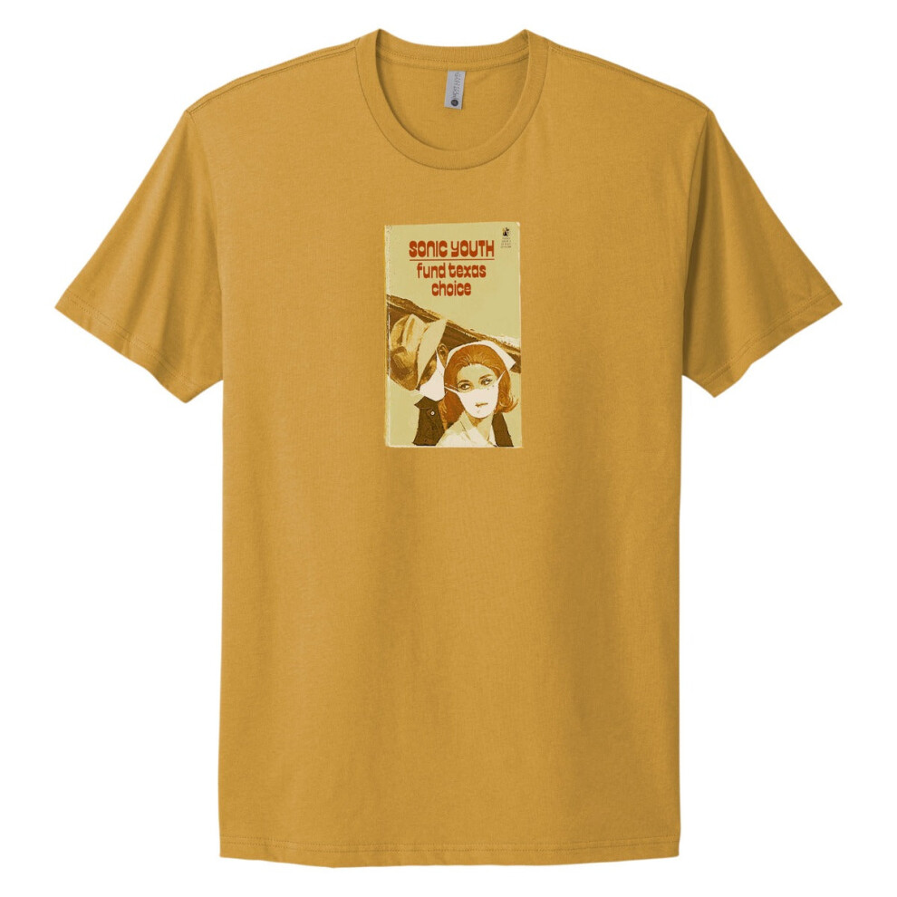 (XL) Sonic Youth Paperback [GOLD] T-shirt S