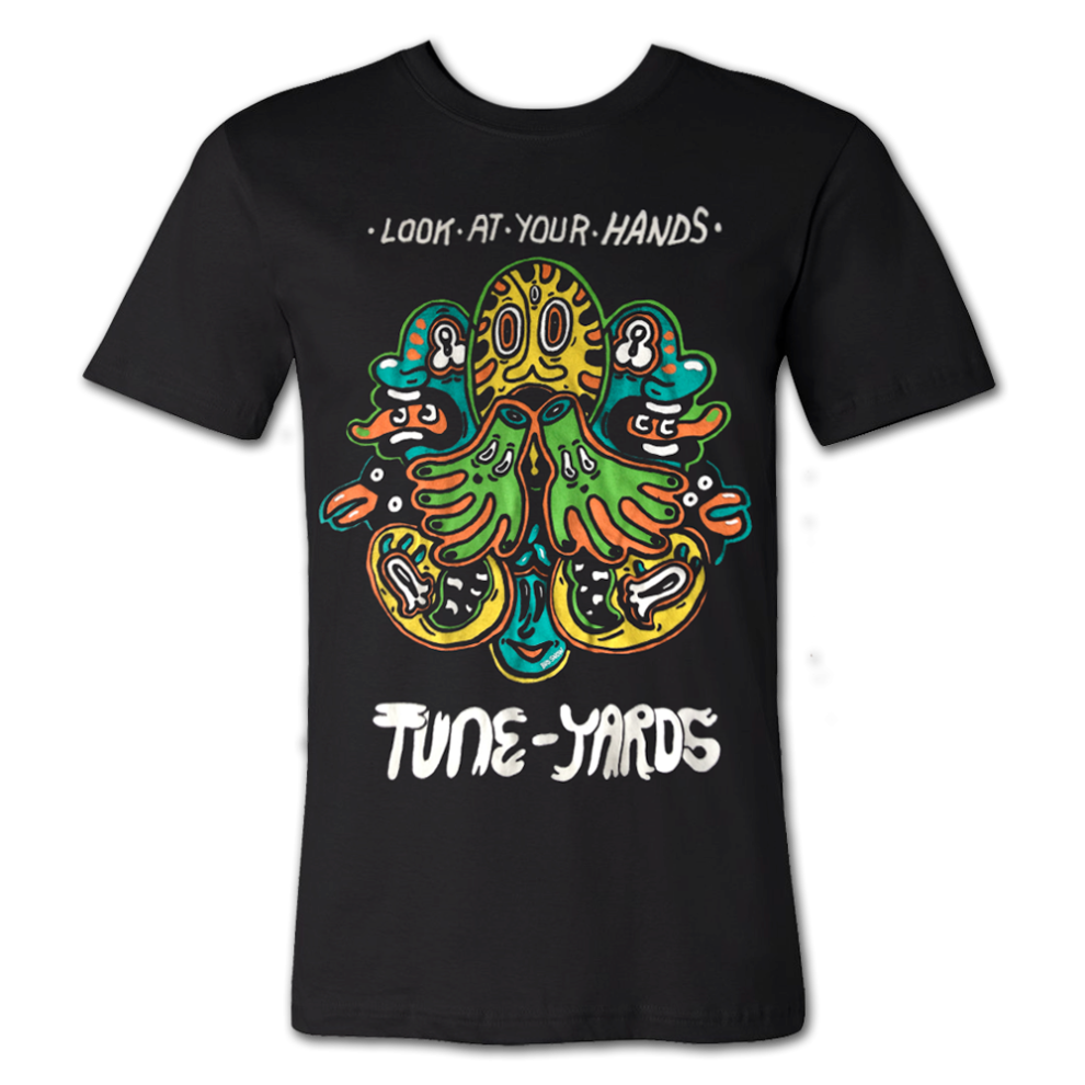 (M) Tune-Yards Look At Your Hands Emblem T-shirt S