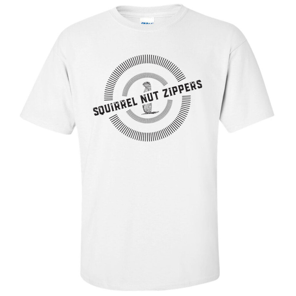 (L) Squirrel Nut Zippers Logo T-shirtï¼blackï¼ S