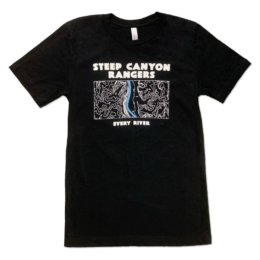 (S) Steep Canyon Rangers Every River [BLACK] T-shirt S