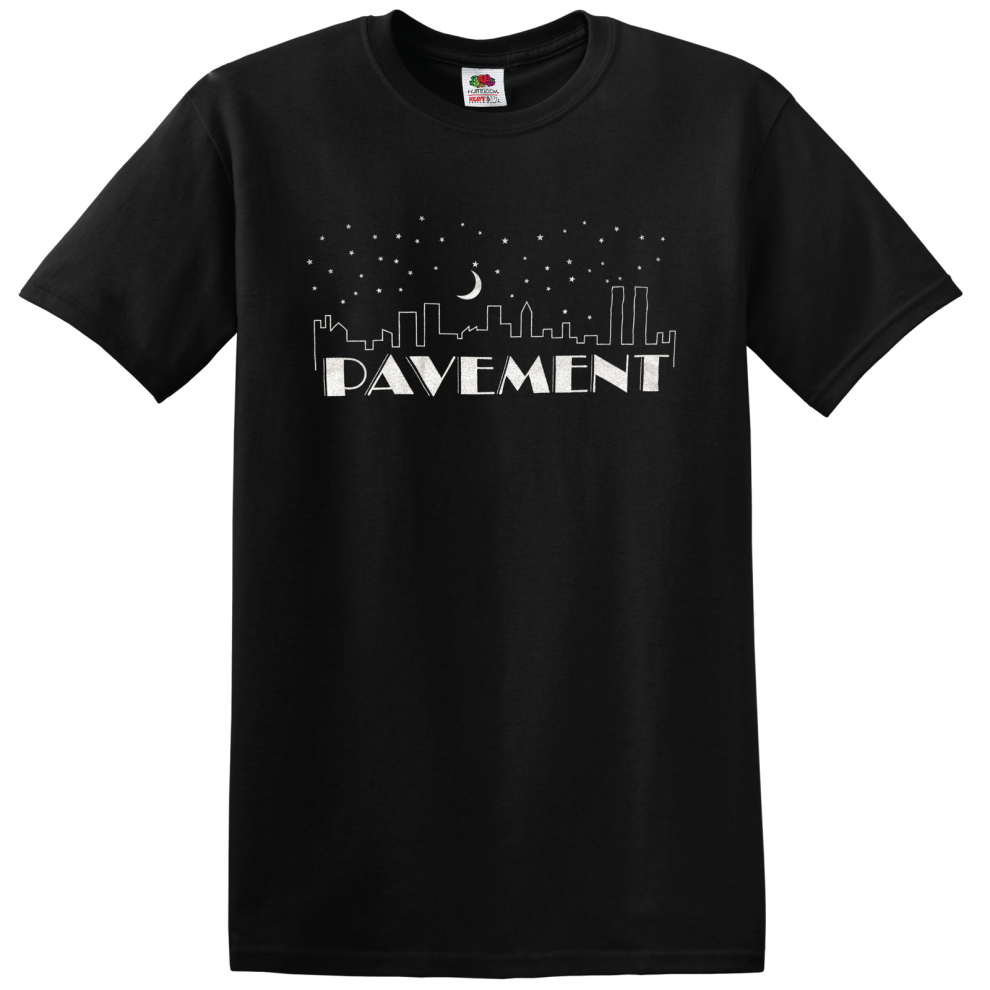 (M) Pavement Night Falls T-shirt S