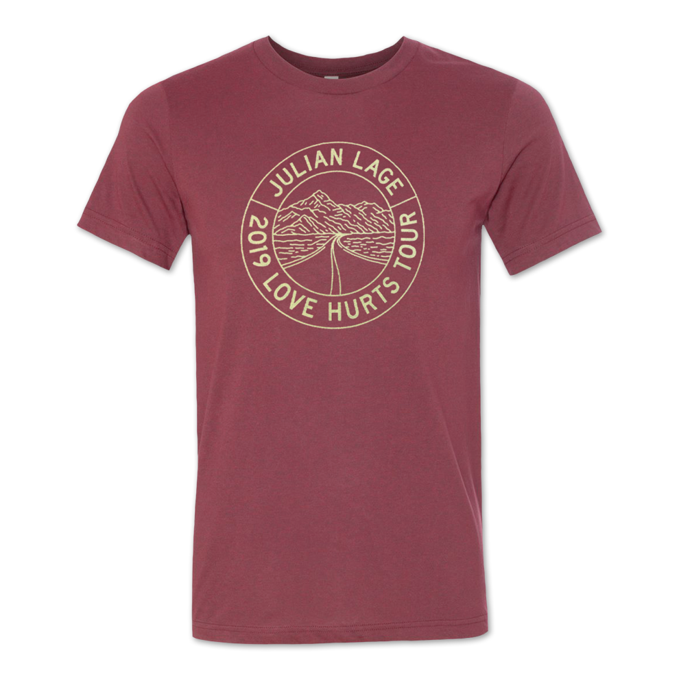 (M) Julian Lage Love Hurts 2019 Tour T-shirt S