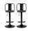 Living And Home 2Pcs Kitchen Adjustable Bar Stools Dining Chairs 1