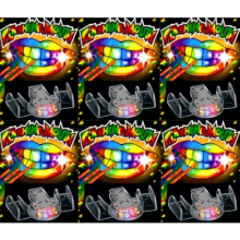 6 Pcs Flashing Mouth Piece Light Up Teeth LED Party Favors Rave Glow EDC Plur edm
