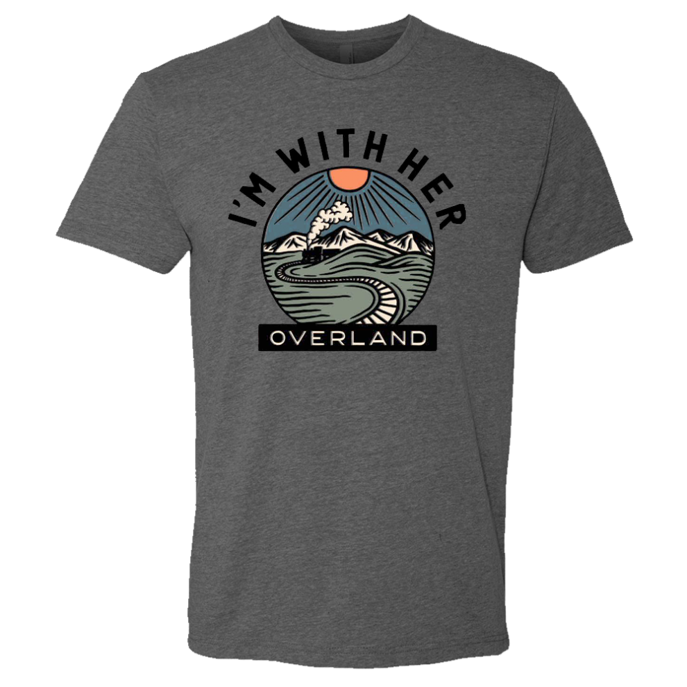 (S) I'M WITH HER Overland [GREY] T-shirt S